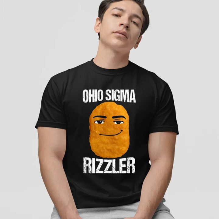 Ohio sigma rizzler - pánske tričko s potlačou