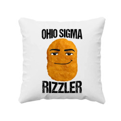 Ohio sigma rizzler - vankúš s potlačou