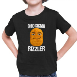 Ohio sigma rizzler - detské tričko s potlačou