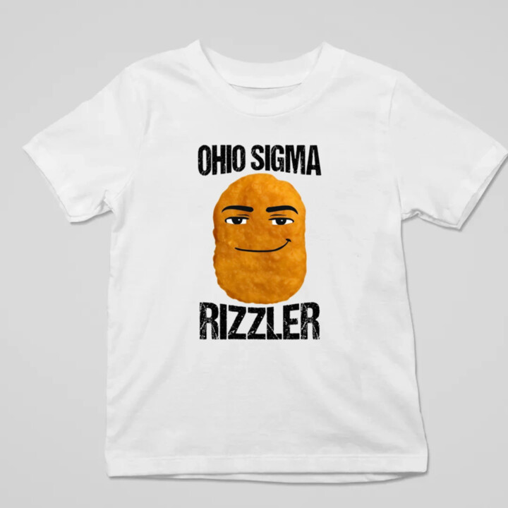 Ohio sigma rizzler - detské tričko s potlačou