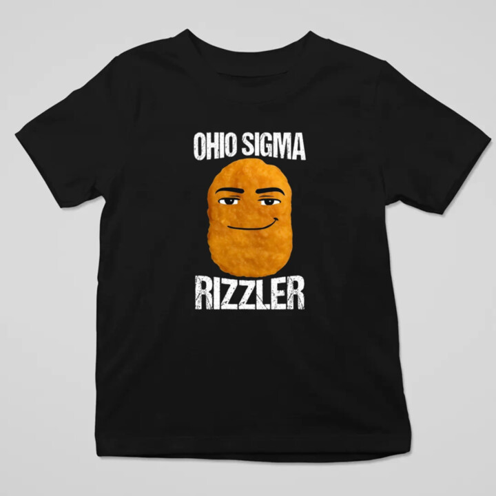 Ohio sigma rizzler - detské tričko s potlačou