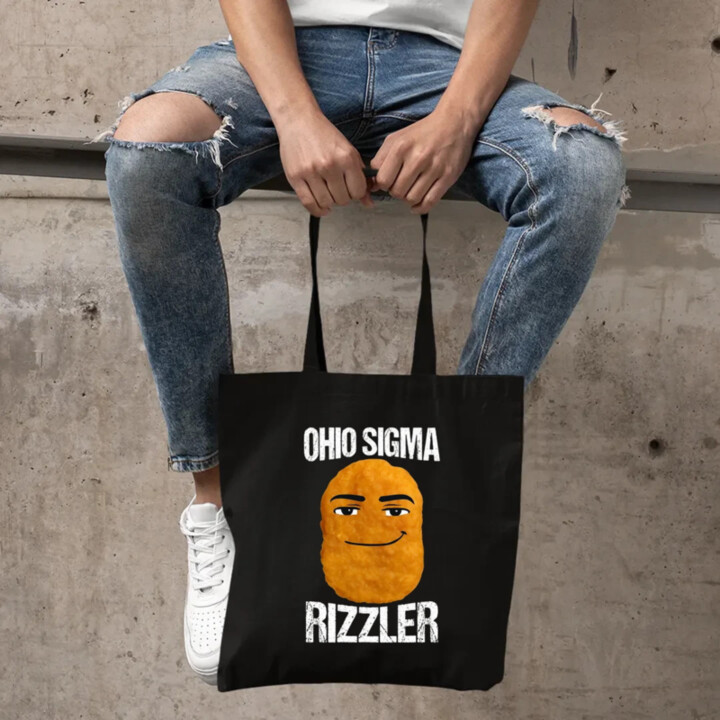 Ohio sigma rizzler - taška s potlačou