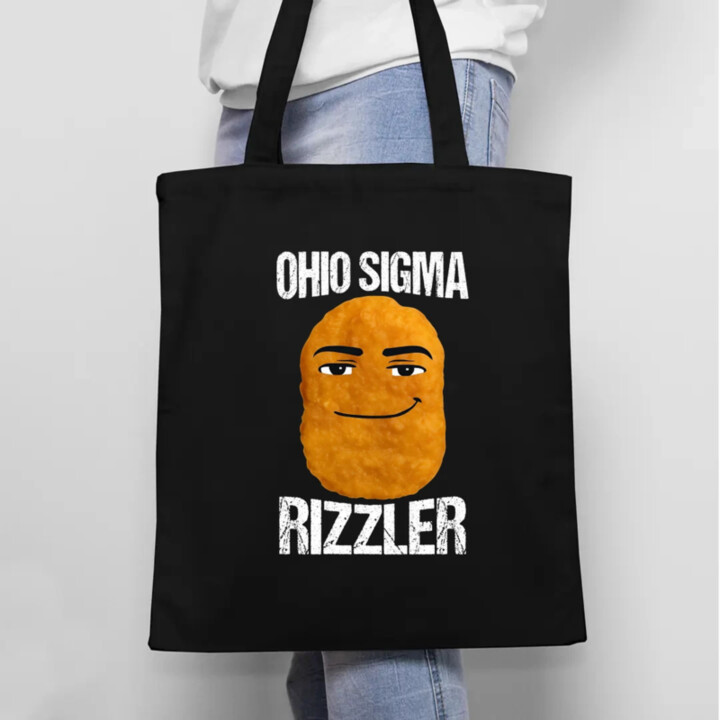 Ohio sigma rizzler - taška s potlačou
