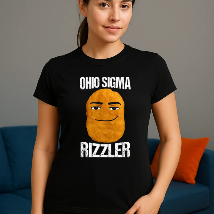 Ohio sigma rizzler - dámske tričko s potlačou