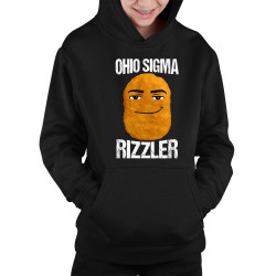 Ohio sigma rizzler - detská mikina s kapucňou