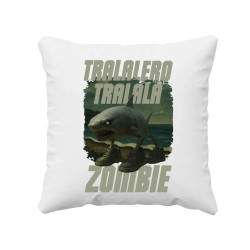 Tralalero tralala - zombie - Italian Brainrot  - vankúš s potlačou