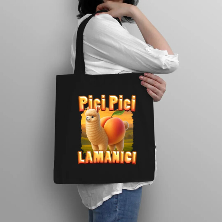 Pici pici lamanici - Italian Brainrot  - taška s potlačou