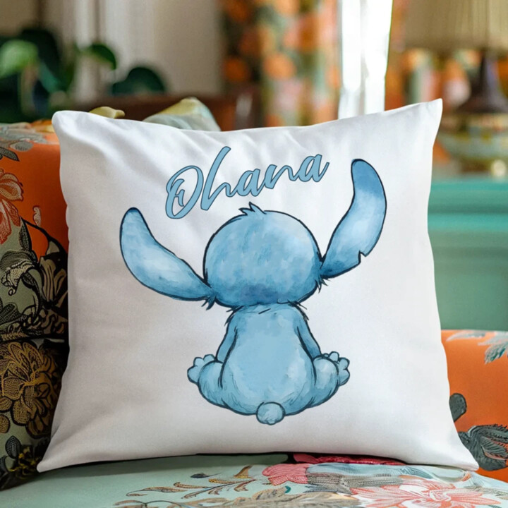 Ohana - vankúš s potlačou pre fanúšikov lilo a stitcha