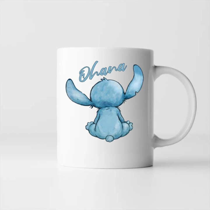 Ohana - keramický hrnček s potlačou pre fanúšikov lilo a stitcha