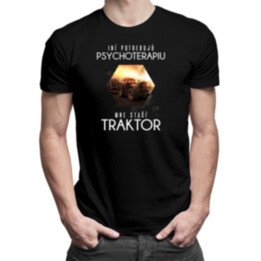 Mne stačí traktor - pánske a dámske tričko s potlačou