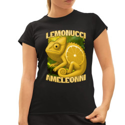 Lemonucci Ameleonni - Italian Brainrot - chameleón citrón - dámske tričko s potlačou