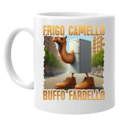 Frigo Camello Buffo Fardello - Italian Brainrot - ťava chladnička - keramický hrnček s potlačou