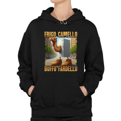 Frigo Camello Buffo Fardello - Italian Brainrot - ťava chladnička  - dámska mikina s potlačou