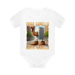 Frigo Camello Buffo Fardello - Italian Brainrot - ťava chladnička  - body s potlačou