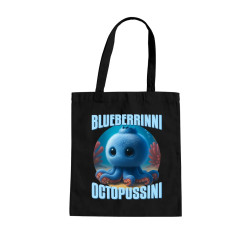 Blueberrinni Octopussini - Italian Brainrot - chobotnica čučoriedka - taška s potlačou