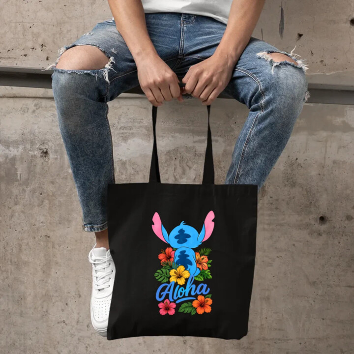 Aloha - taška s potlačou pre fanúšikov Lilo i Stitch