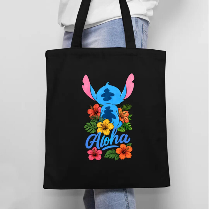 Aloha - taška s potlačou pre fanúšikov Lilo i Stitch
