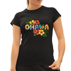 Ohana - dámske tričko s potlačou pre fanúšikov Lilo i Stitch