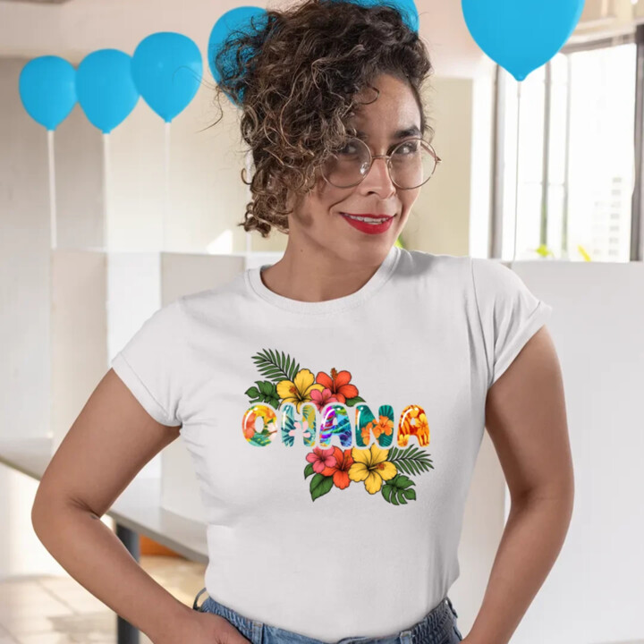 Ohana - dámske tričko s potlačou pre fanúšikov Lilo i Stitch