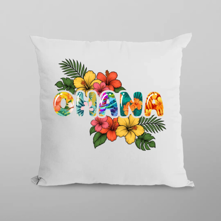 Ohana - vankúš s potlačou pre fanúšikov Lilo i Stitch
