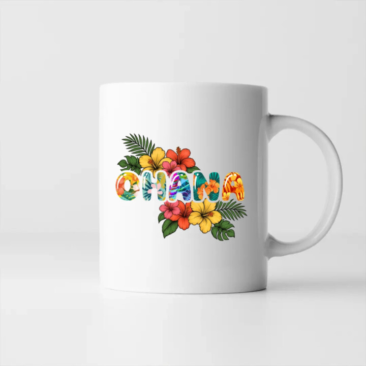 Ohana - keramický hrnček s potlačou pre fanúšikov Lilo i Stitch