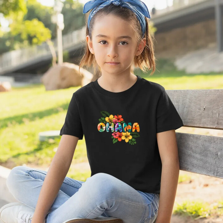 Ohana - detské tričko s potlačou pre fanúšikov Lilo i Stitch