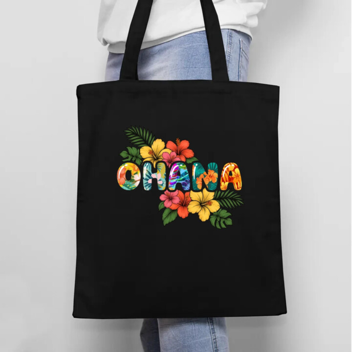 Ohana - taška s potlačou pre fanúšikov Lilo i Stitch