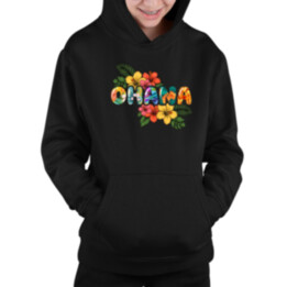 Ohana - detská mikina s kapucňou pre fanúšikov Lilo i Stitch