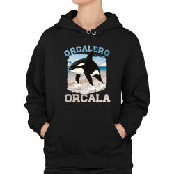 Orcalero Orcala - kosatka v topánkach - Italian Brainrot  - dámska mikina s potlačou