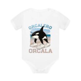Orcalero Orcala - kosatka v topánkach - Italian Brainrot  - body s potlačou