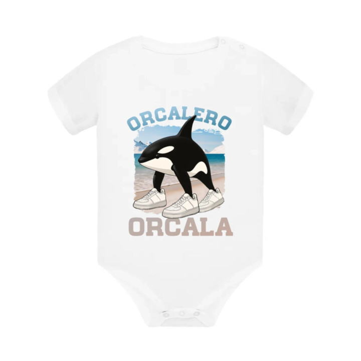 Orcalero Orcala - kosatka v topánkach - Italian Brainrot  - body s potlačou