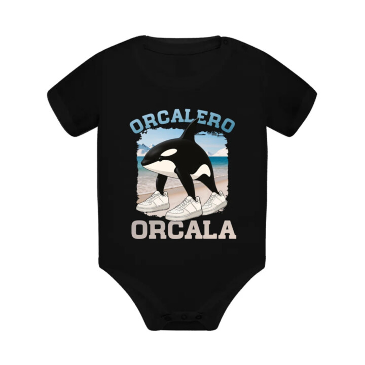 Orcalero Orcala - kosatka v topánkach - Italian Brainrot  - body s potlačou