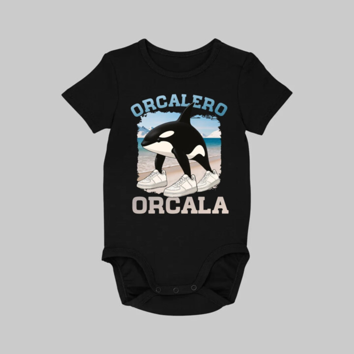 Orcalero Orcala - kosatka v topánkach - Italian Brainrot  - body s potlačou