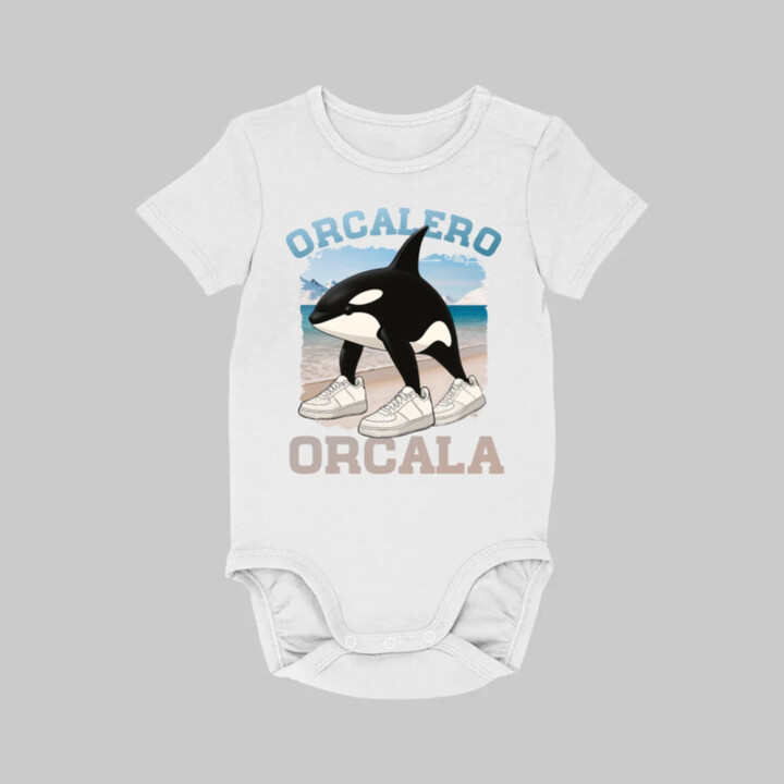 Orcalero Orcala - kosatka v topánkach - Italian Brainrot  - body s potlačou