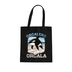 Orcalero Orcala - kosatka v topánkach - Italian Brainrot - taška s potlačou