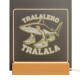 Tralalero Tralala - Italian Brainrot - žralok v topánkach - LED lampička s gravírovaním