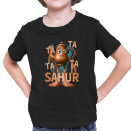 Ta Ta Ta Ta Sahur - Italian Brainrot - chodiaca kanvica - detské tričko s potlačou