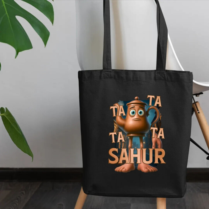 Ta Ta Ta Ta Sahur - Italian Brainrot - chodiaca kanvica - taška s potlačou