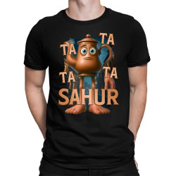 Ta Ta Ta Ta Sahur - Italian Brainrot - chodiaca kanvica - pánske tričko s potlačou