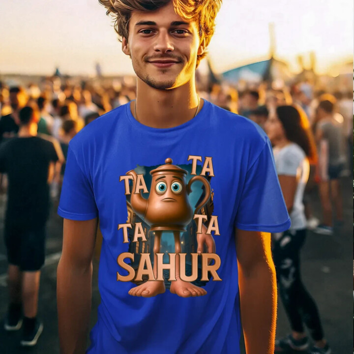 Ta Ta Ta Ta Sahur - Italian Brainrot - chodiaca kanvica - pánske tričko s potlačou