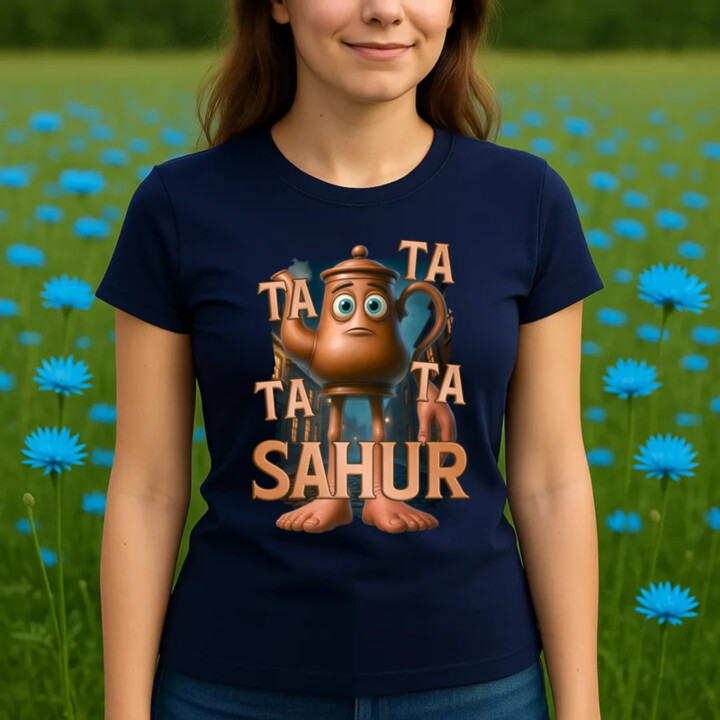 Ta Ta Ta Ta Sahur - Italian Brainrot - chodiaca kanvica - dámske tričko s potlačou