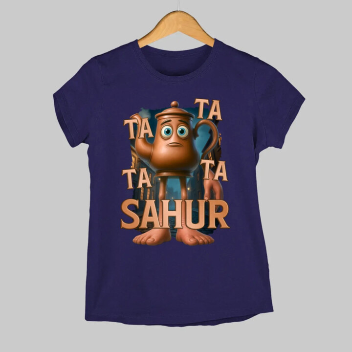 Ta Ta Ta Ta Sahur - Italian Brainrot - chodiaca kanvica - dámske tričko s potlačou