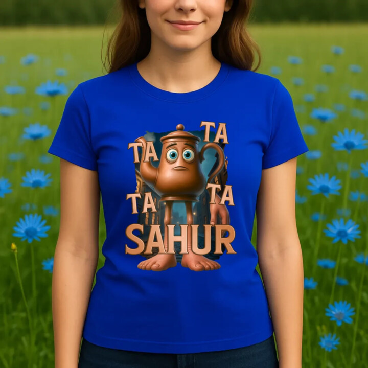 Ta Ta Ta Ta Sahur - Italian Brainrot - chodiaca kanvica - dámske tričko s potlačou