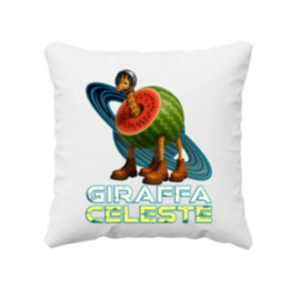 Giraffa celeste - Italian Brainrot - žirafa v melóne - vankúš s potlačou