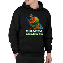 Giraffa celeste - Italian Brainrot - žirafa v melóne  - pánska mikina s potlačou