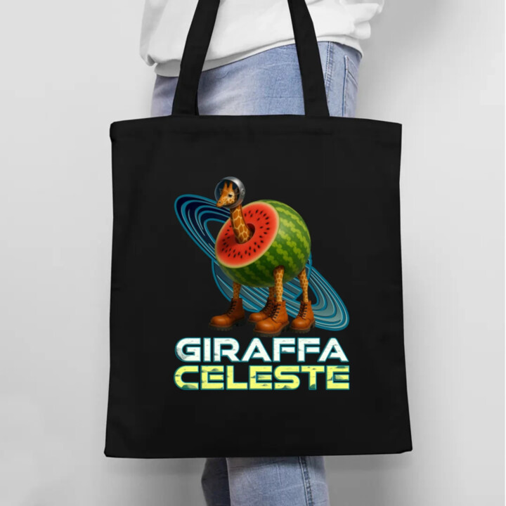 Giraffa celeste - Italian Brainrot - žirafa v melóne - taška s potlačou