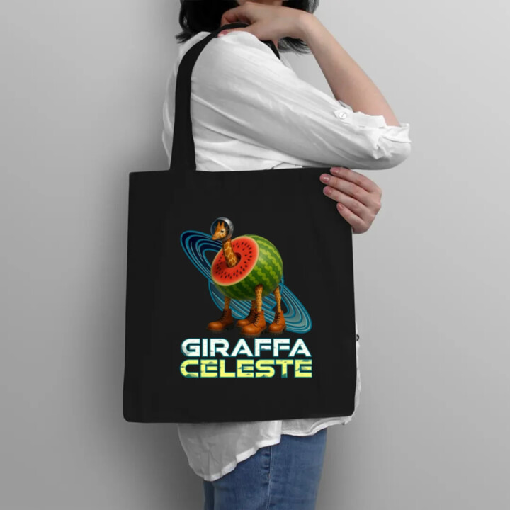 Giraffa celeste - Italian Brainrot - žirafa v melóne - taška s potlačou