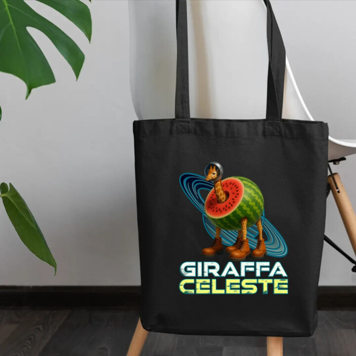 Giraffa celeste - Italian Brainrot - žirafa v melóne - taška s potlačou