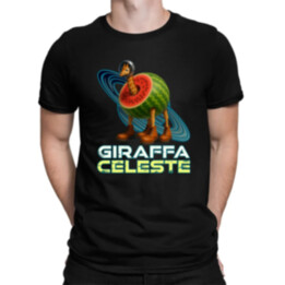 Giraffa celeste - Italian Brainrot - žirafa v melóne - pánske tričko s potlačou