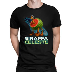 Giraffa celeste - Italian Brainrot - žirafa v melóne - pánske tričko s potlačou